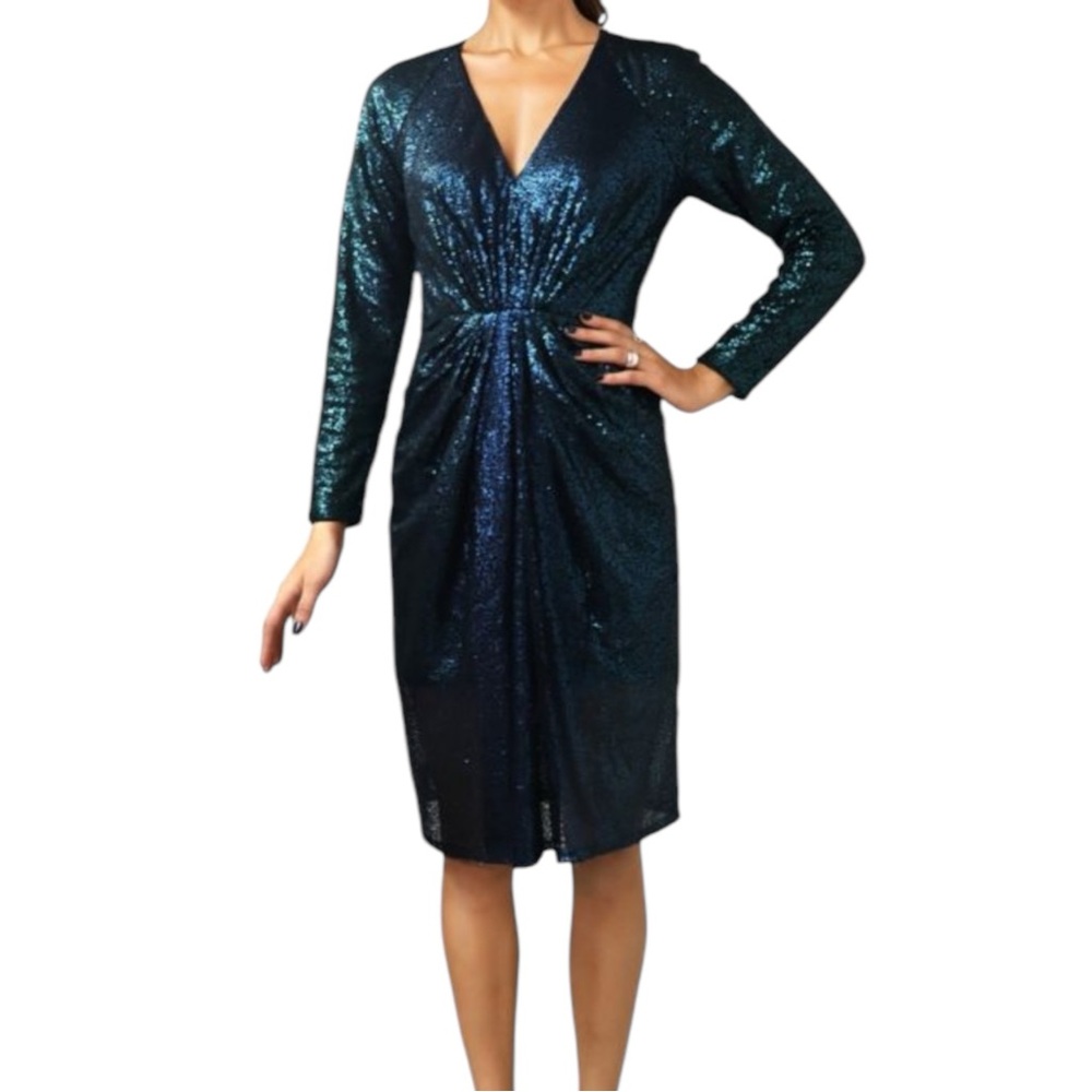 René Ruiz Collection Sequin Cocktail Dress